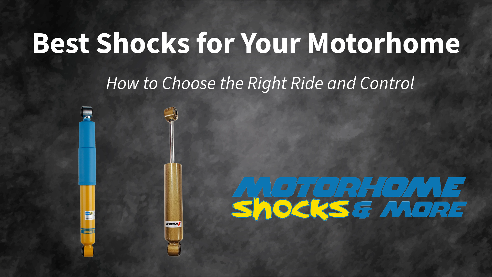 Best Shocks for a Motorhome: How to Choose