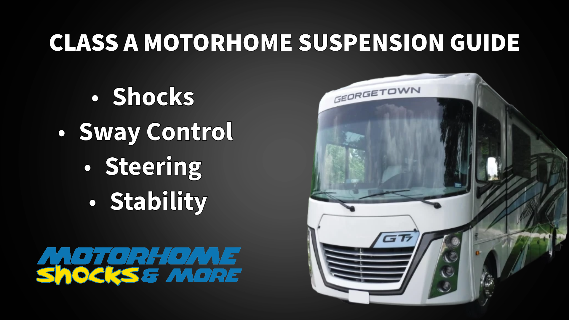Class A Motorhome Suspension Guide