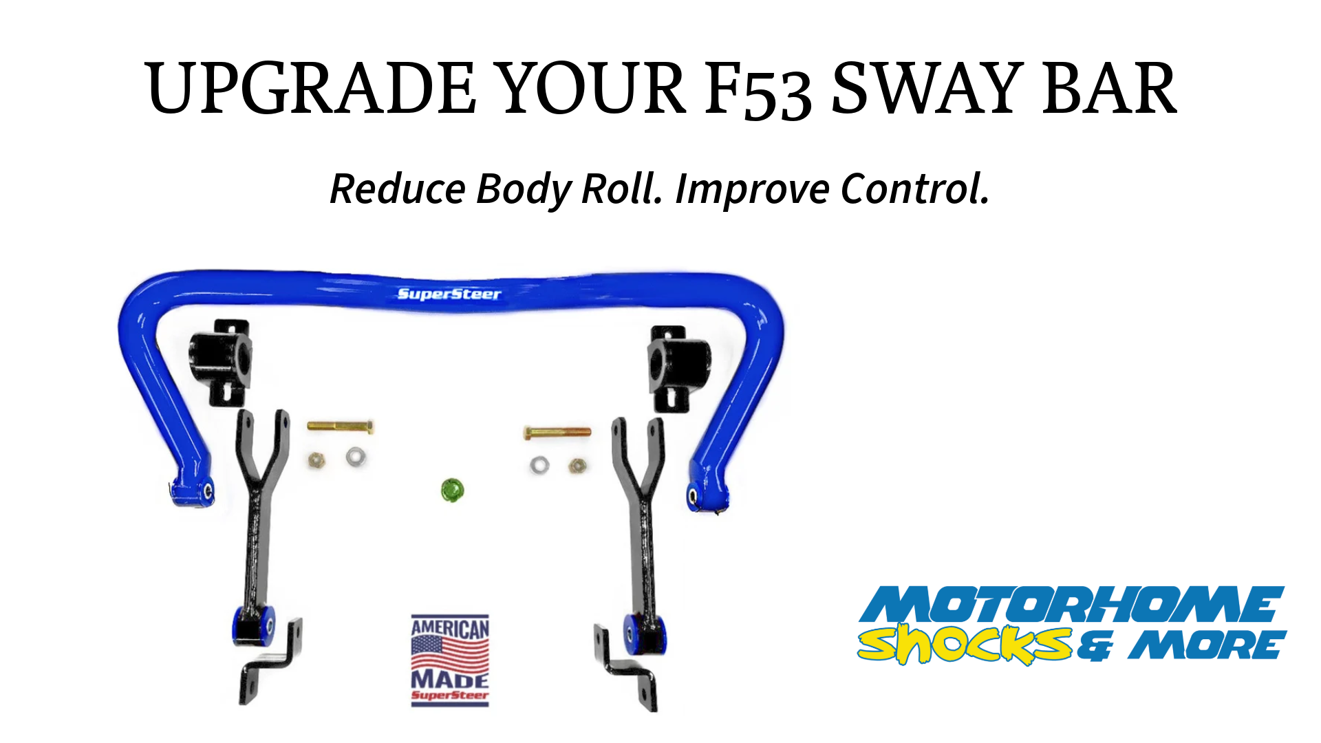 Ford F53 Sway Bar Upgrade Guide