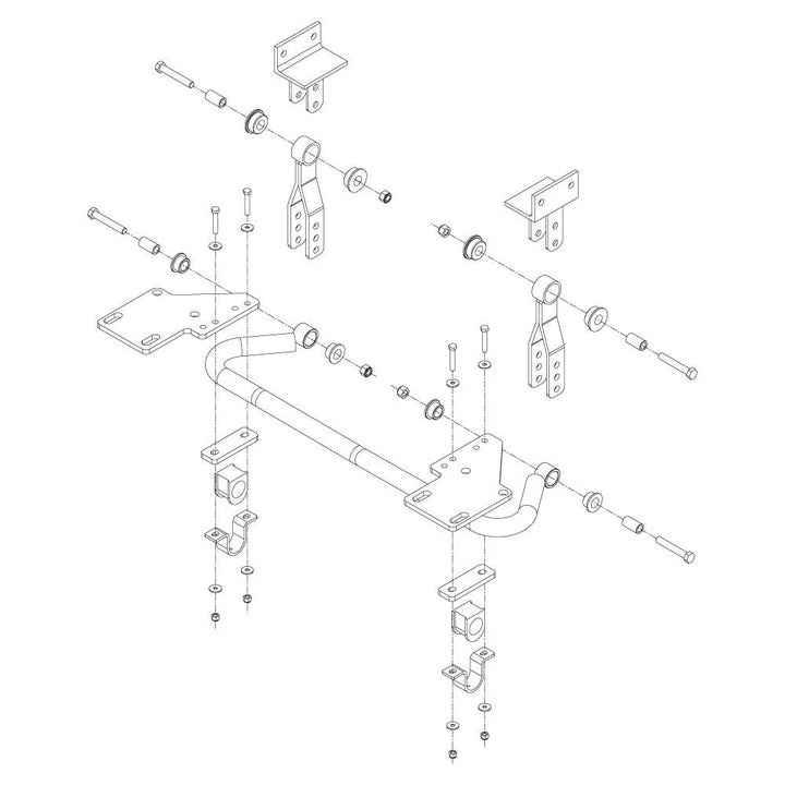 Roadmaster 1139-212 Rear Sway Bar