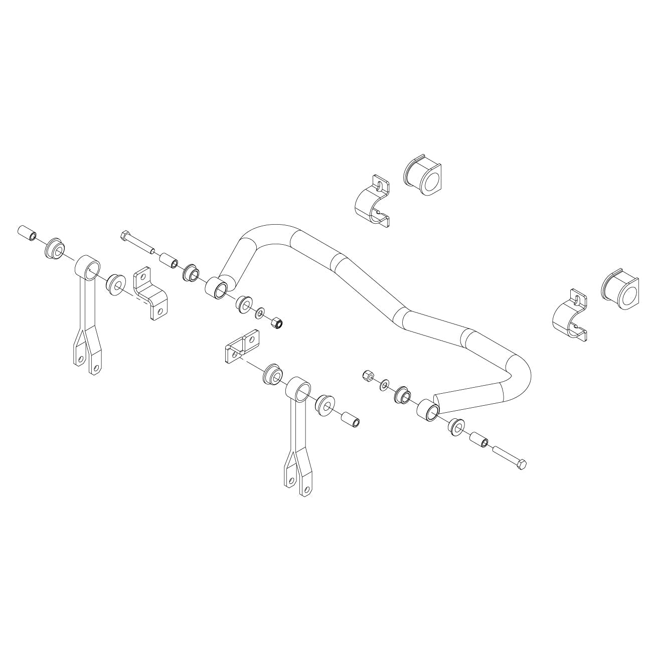Roadmaster 1139-218 Front Sway Bar