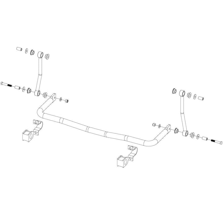 Roadmaster 1139-229 Rear Sway Bar Kit