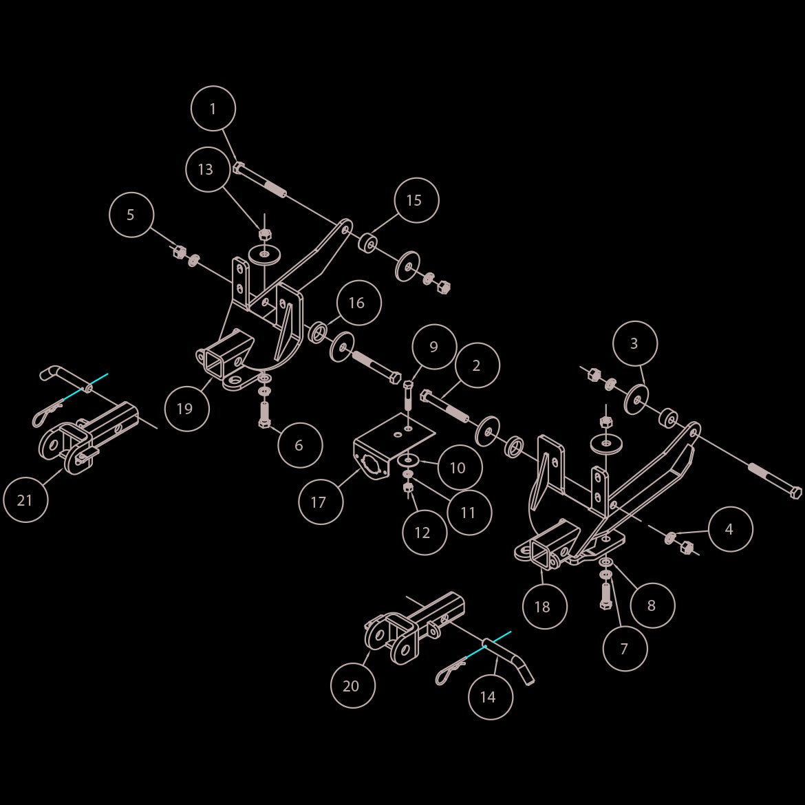 Roadmaster 1175-3 Towing Baseplate