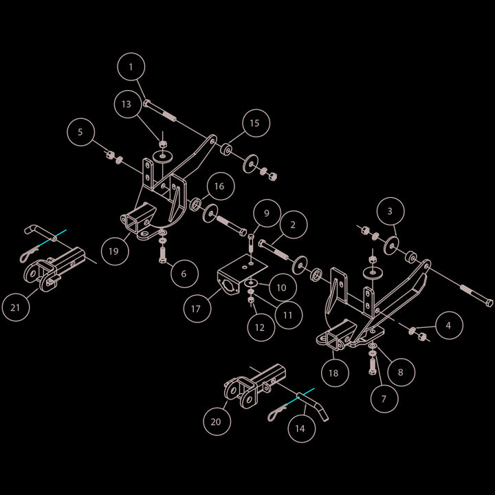 Roadmaster 1175-3 Towing Baseplate