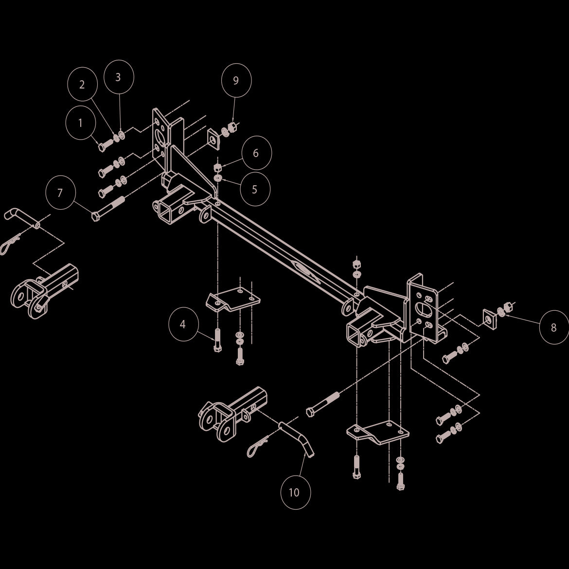 Roadmaster 1177-3 Towing Baseplate