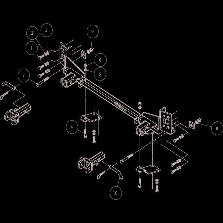 Roadmaster 1177-3 Towing Baseplate