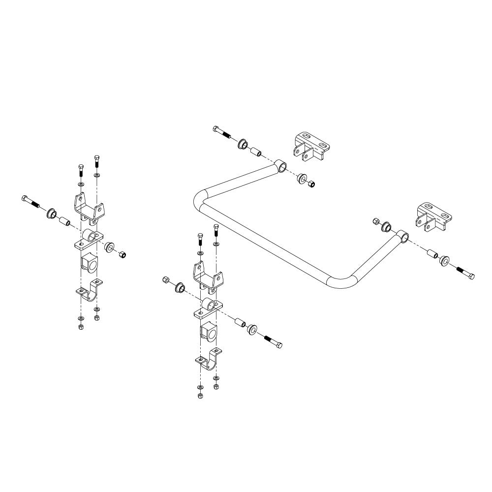 Roadmaster 1179-132 Sway Bar Kit