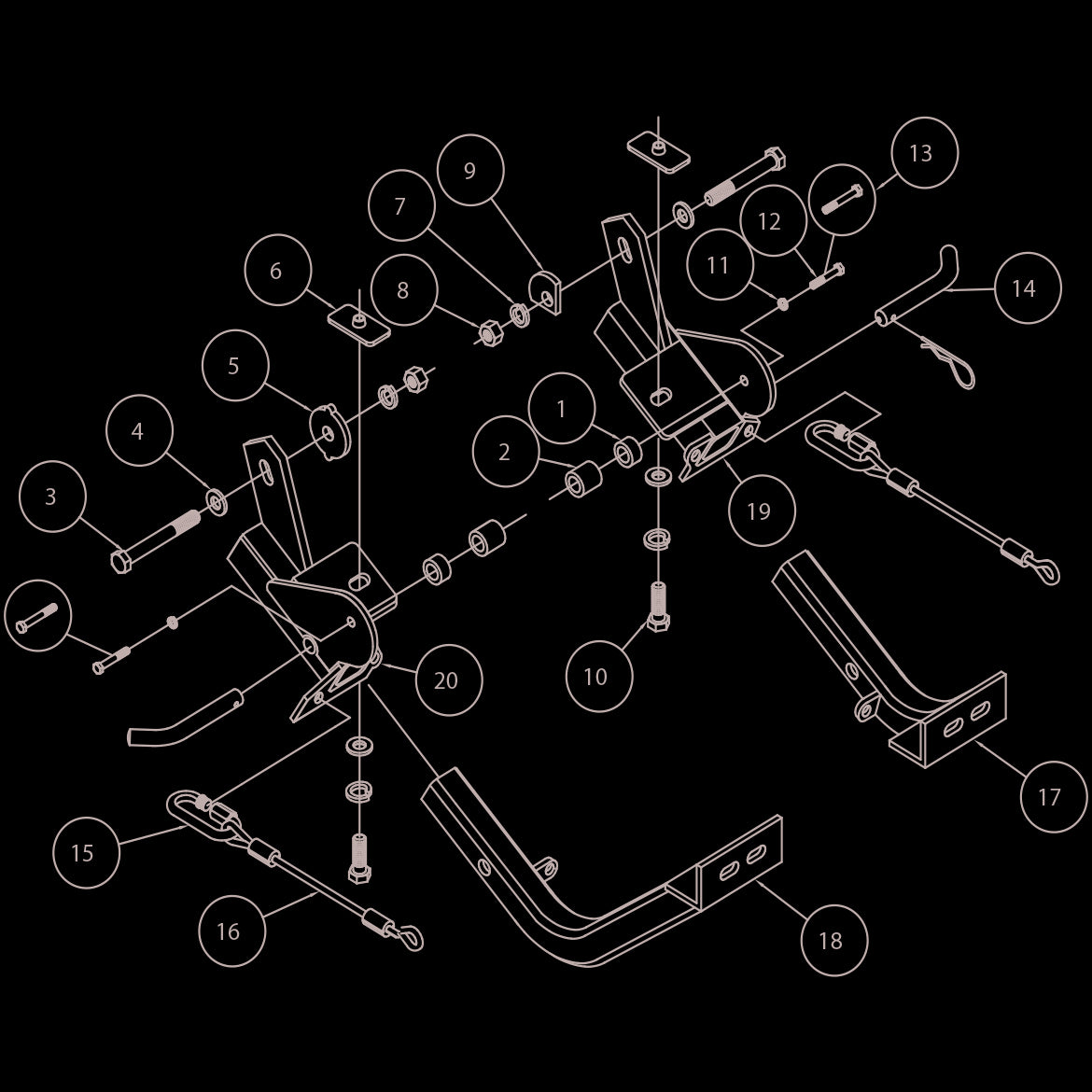 Roadmaster 118-15 Towing Baseplate