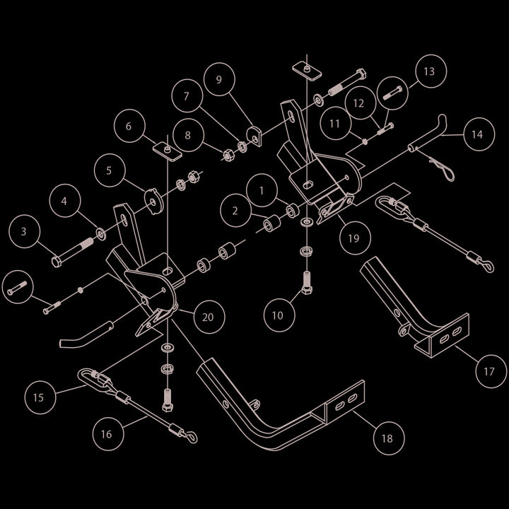 Roadmaster 118-15 Towing Baseplate
