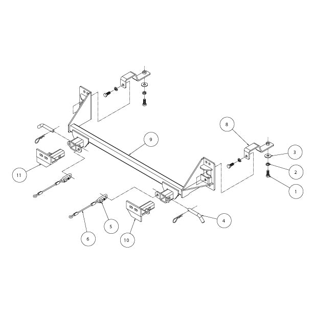 Roadmaster 1187-1A Towing Baseplate