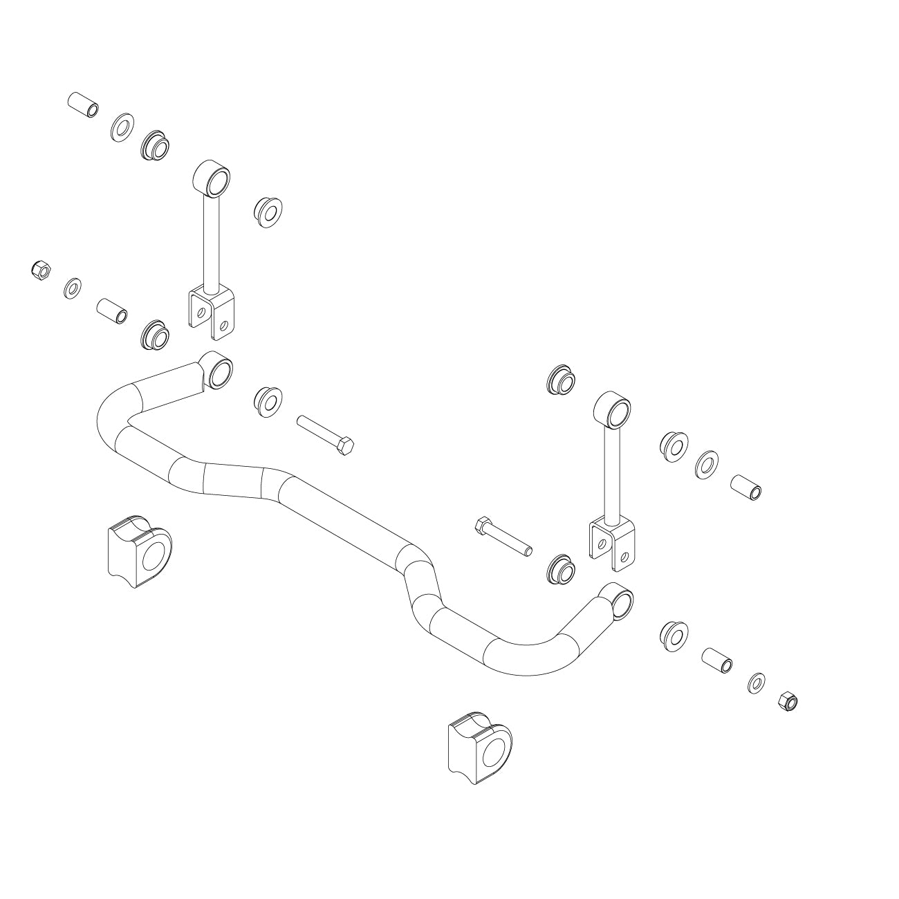 Roadmaster 1209-110 Rear Sway Bar
