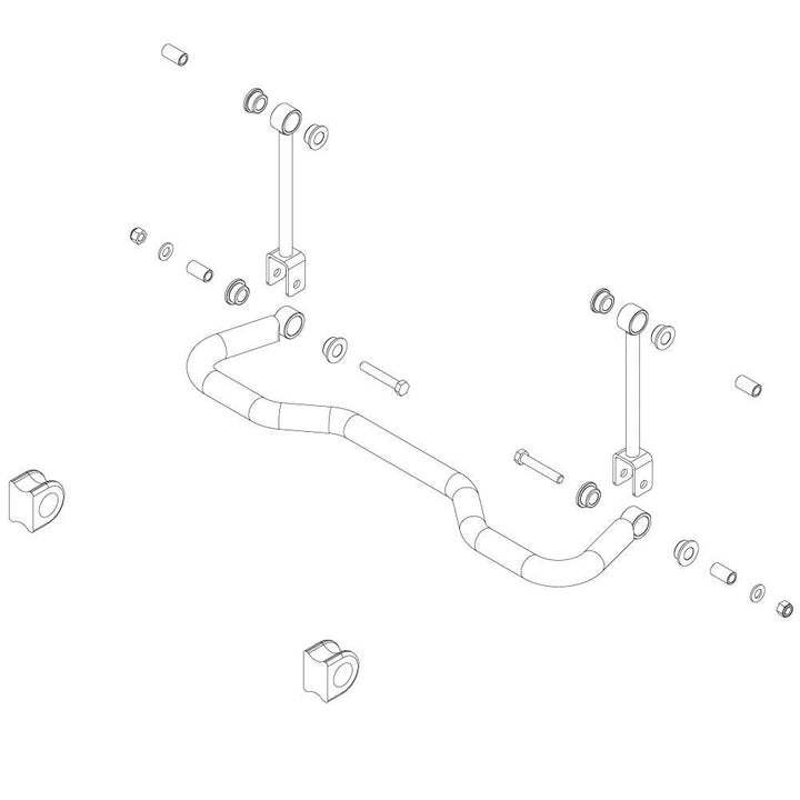 Roadmaster 1209-111 Rear Sway Bar Kit