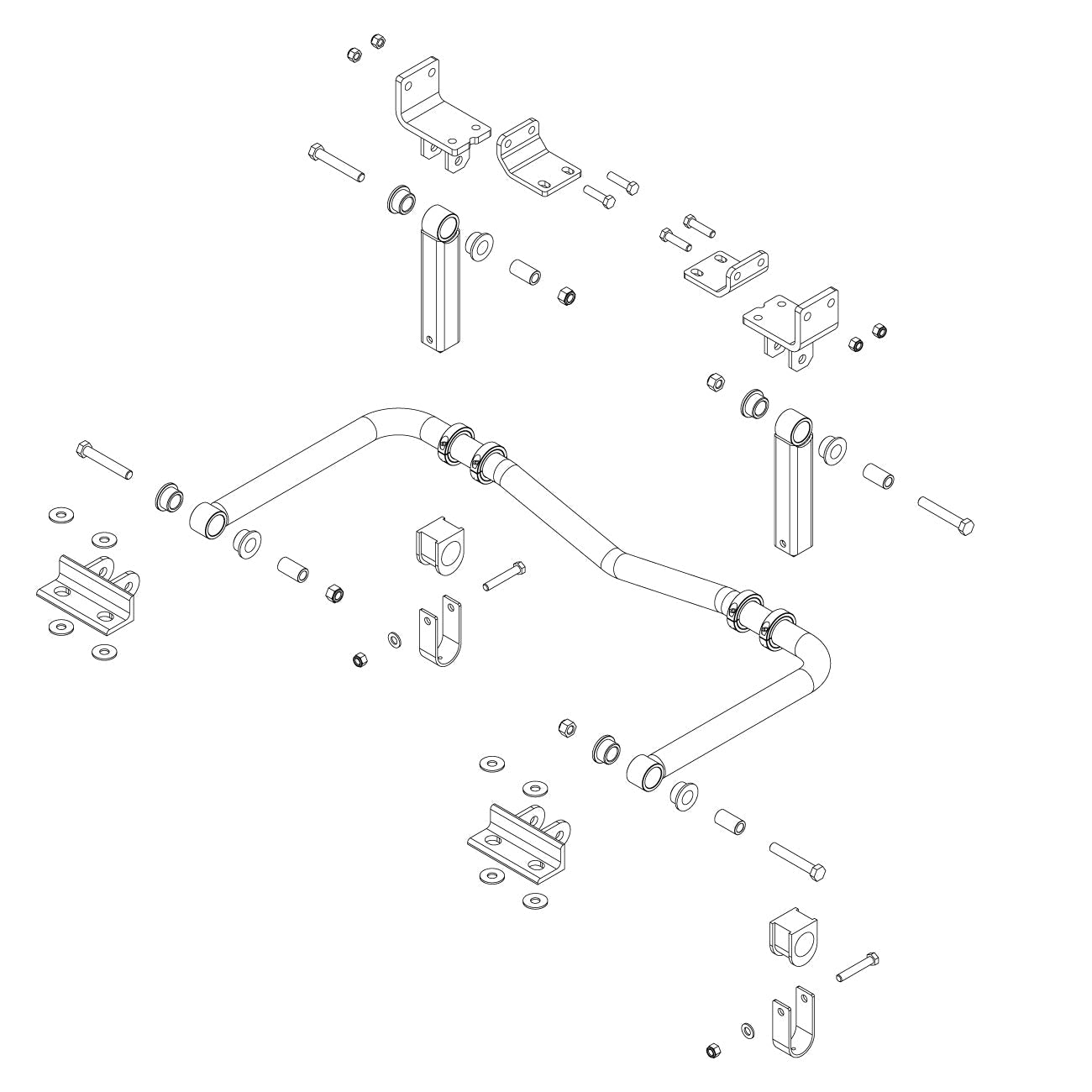Roadmaster 1209-144 Rear Sway Bar