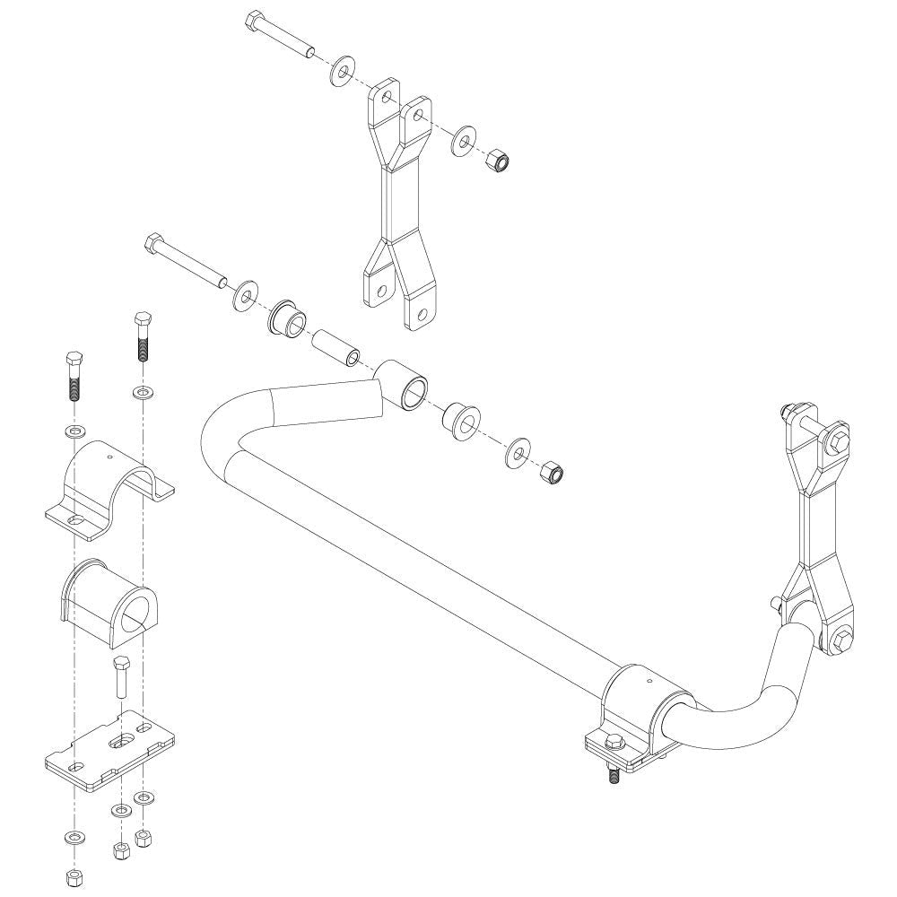 Roadmaster 1209-146 Rear Sway Bar