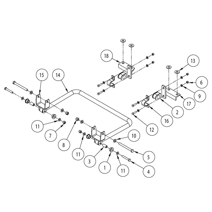 Roadmaster 1209-147 Front Sway Bar