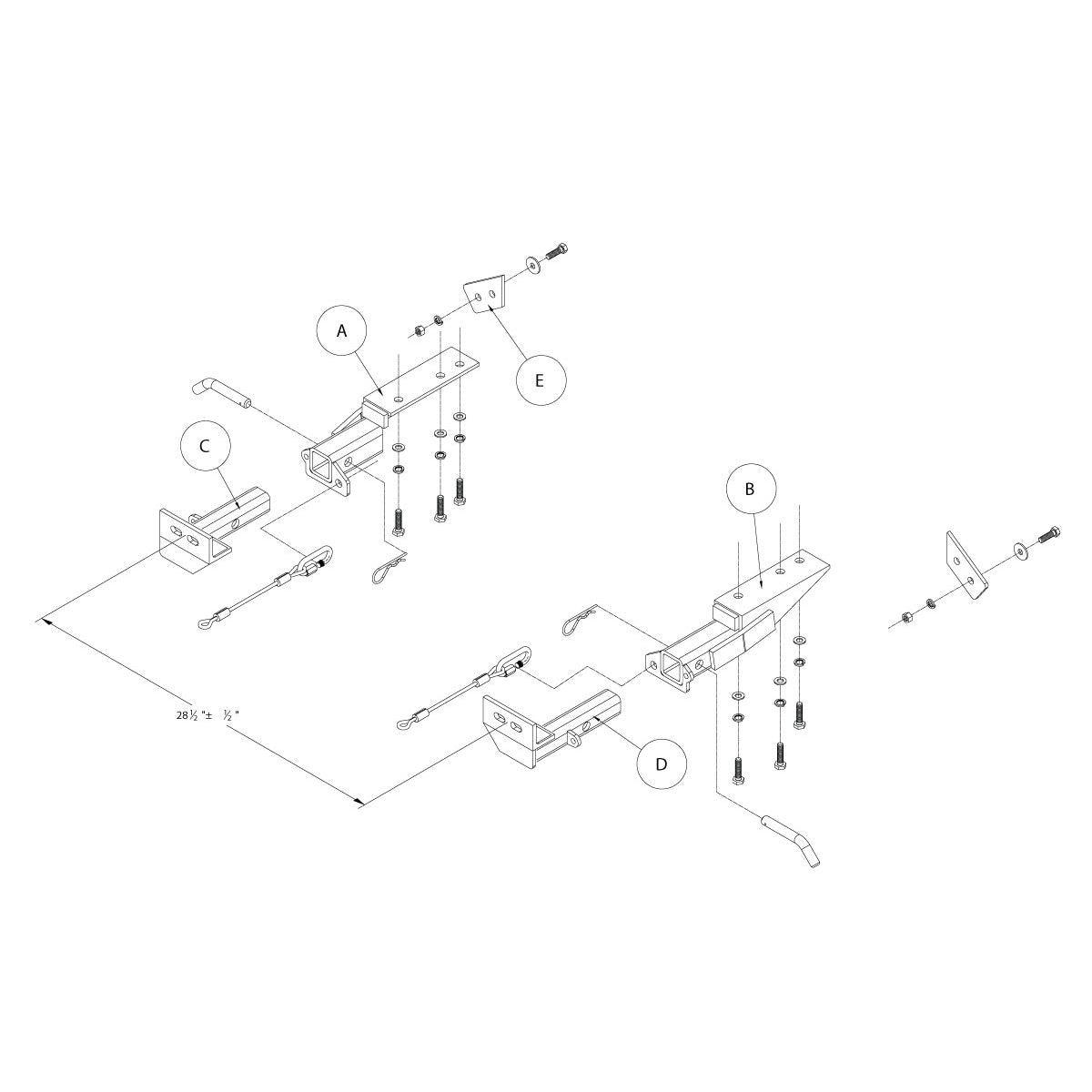 Roadmaster 1411-2 Towing Baseplate