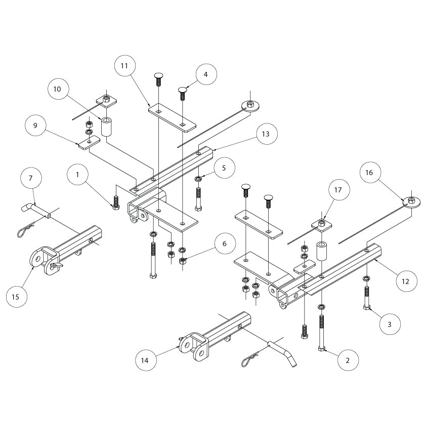 Roadmaster 1427-3 Towing Baseplate