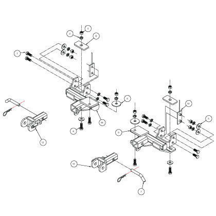Roadmaster 1429-3 Towing Baseplate