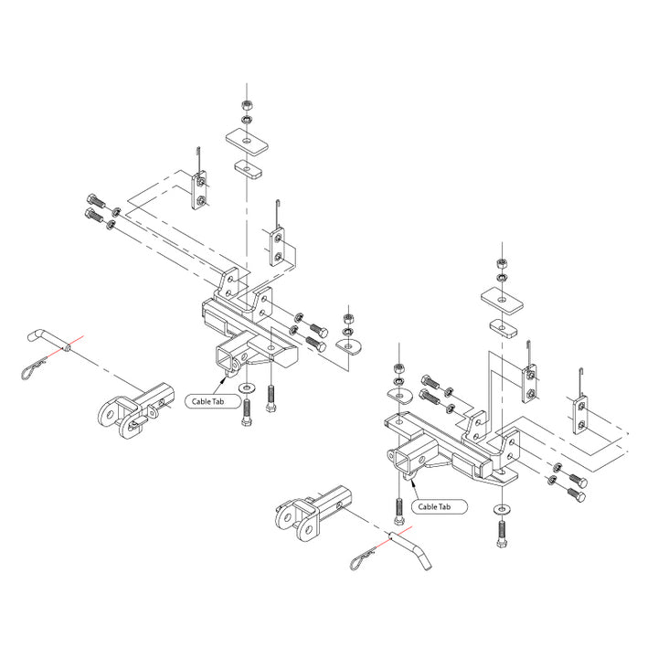 Roadmaster 1438-3 Towing Baseplate