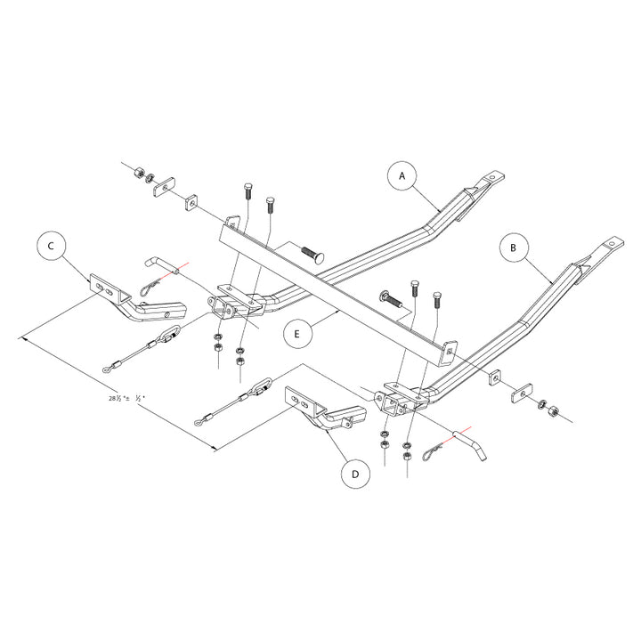 Roadmaster 1528-3 Towing Baseplate