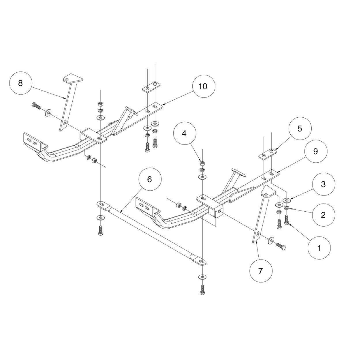 Roadmaster 154-2 Towing Baseplate