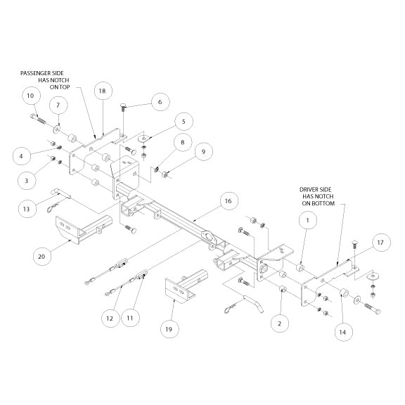 Roadmaster 1541-3 Towing Baseplate