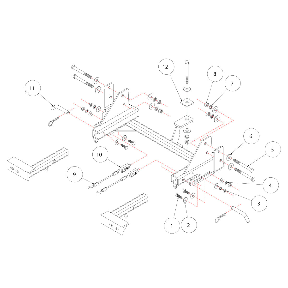 Roadmaster 1910-1 Towing Baseplate