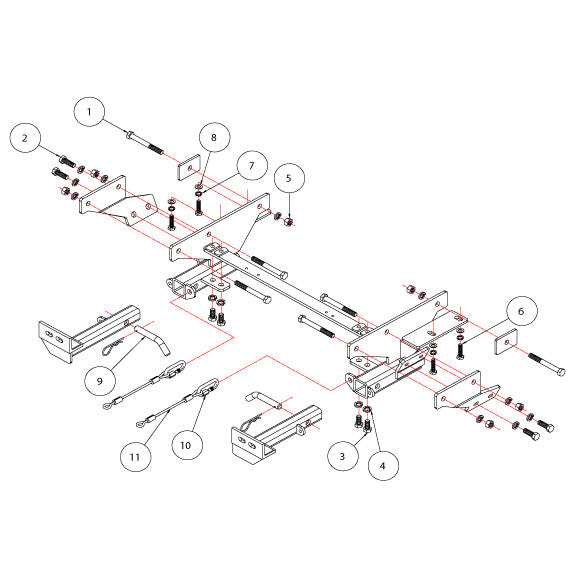 Roadmaster 2505-1 Towing Baseplate