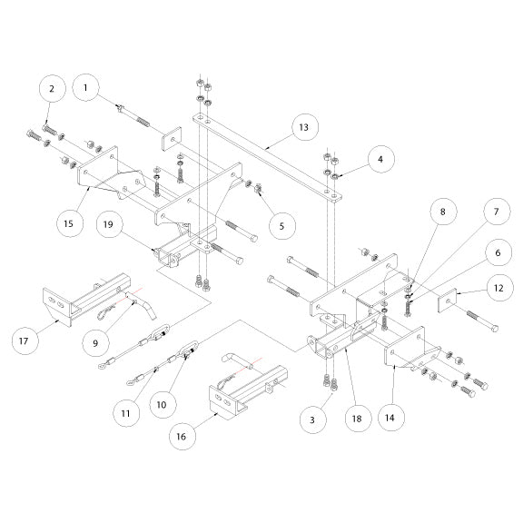 Roadmaster 2507-1 Towing Baseplate
