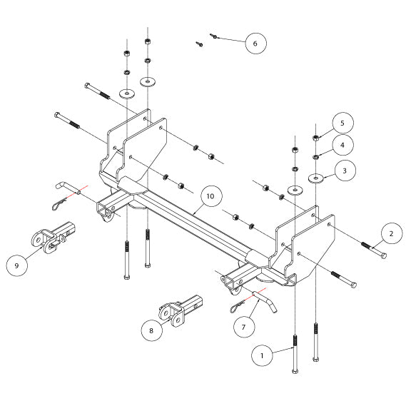 Roadmaster 283-3 Towing Baseplate