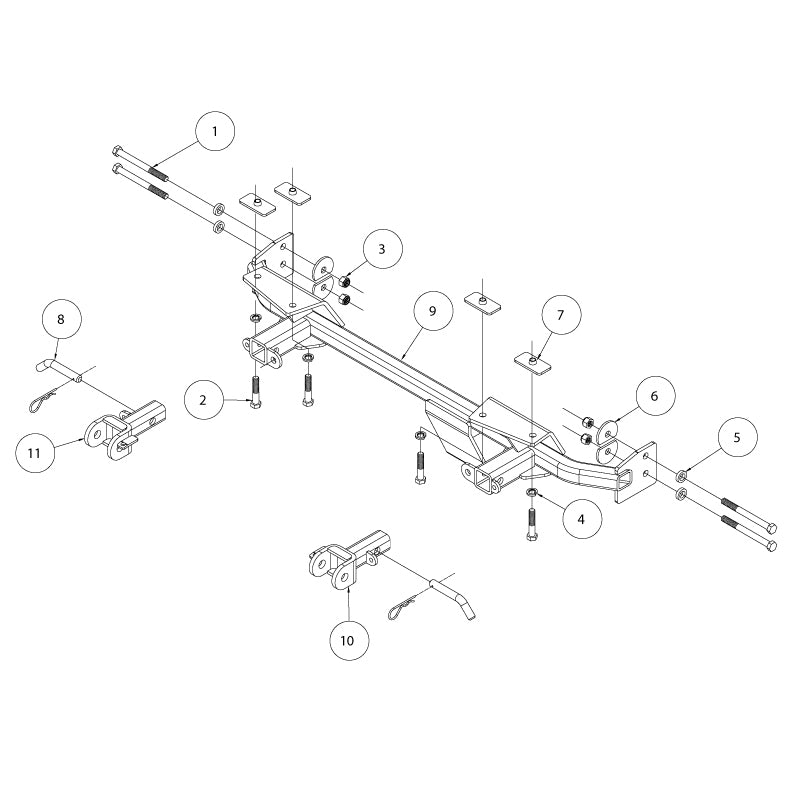 Roadmaster 291-3 Towing Baseplate