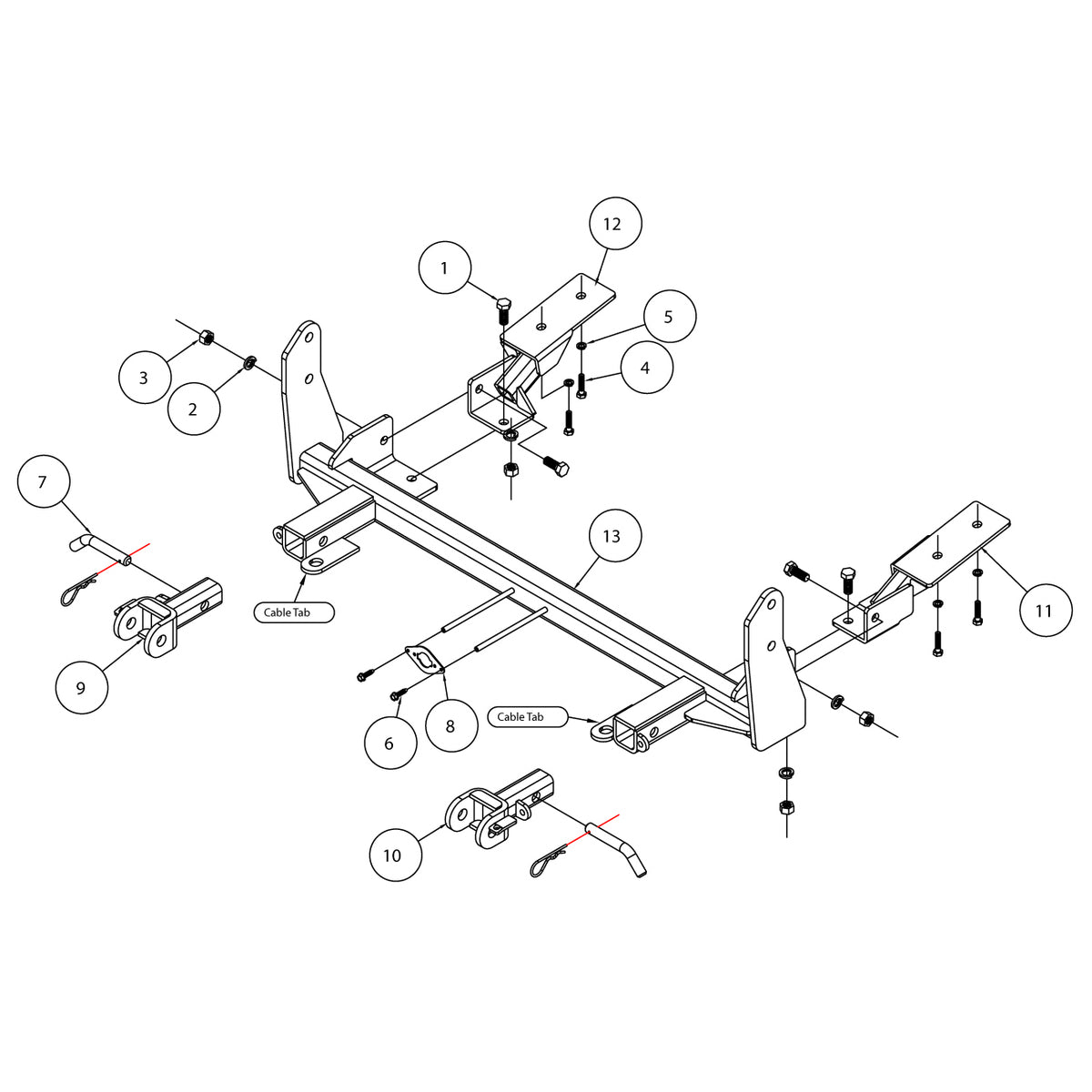 Roadmaster 293-3 Towing Baseplate