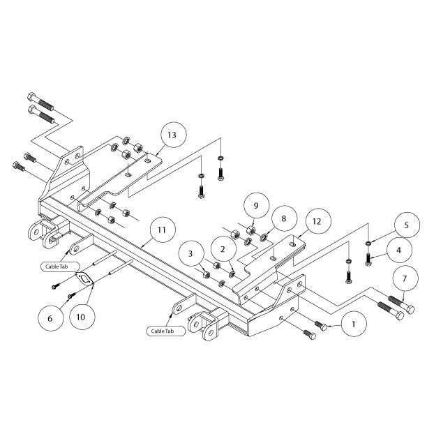 Roadmaster 296-2 Towing Baseplate