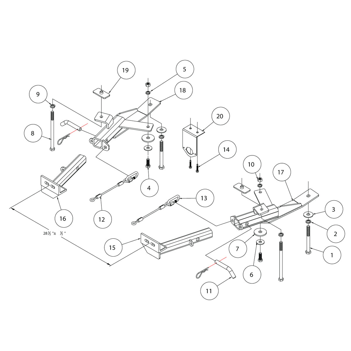 Roadmaster 3121-1 Towing Baseplate