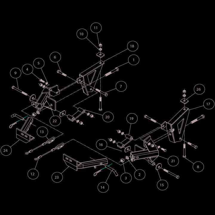 Roadmaster 3158-1 Towing Baseplate