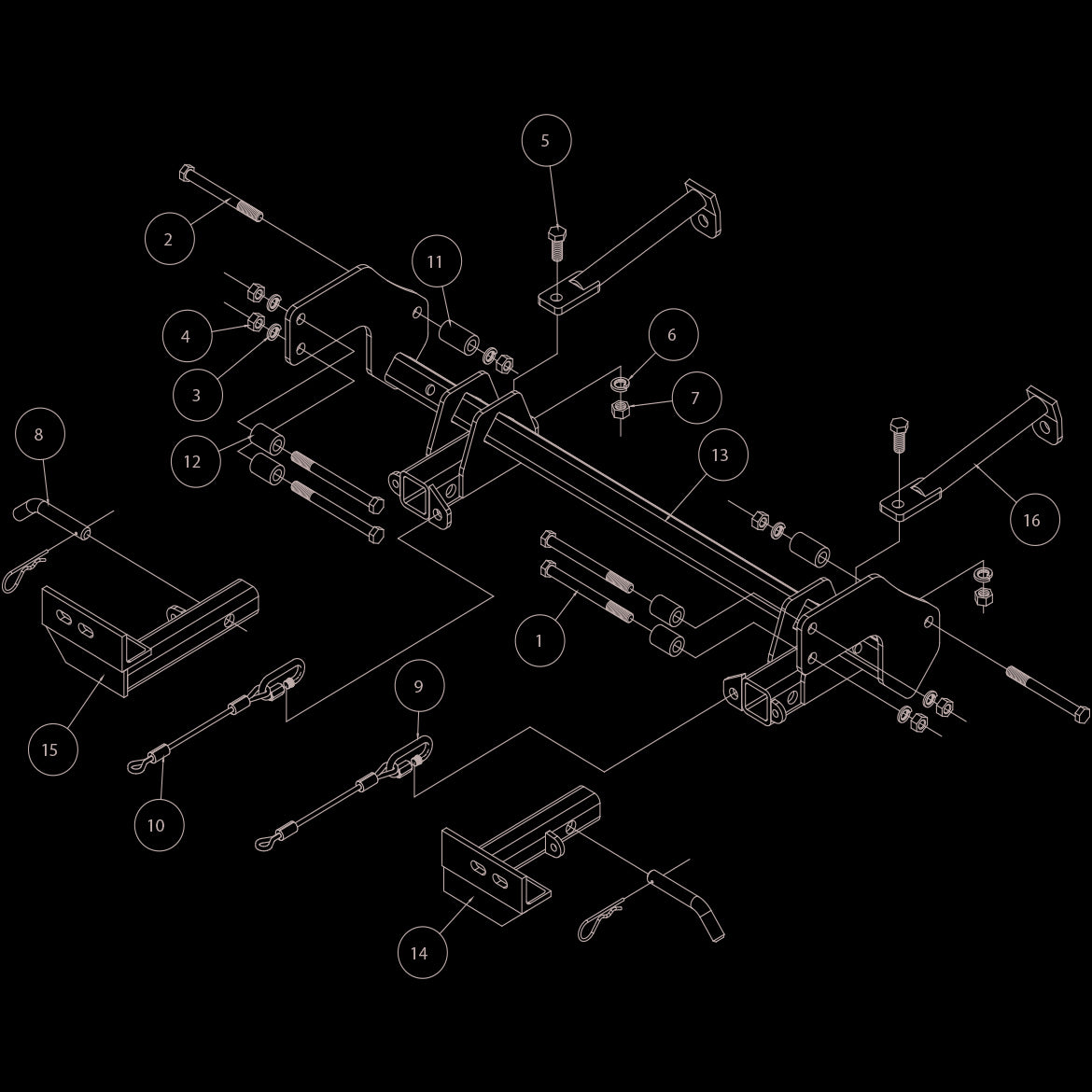 Roadmaster 3164-1 Towing Baseplate