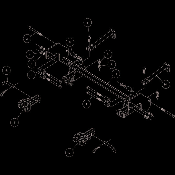 Roadmaster 3164-3 Towing Baseplate