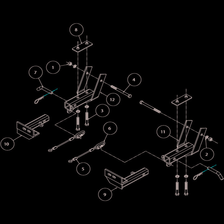 Roadmaster 4410-1 Towing Baseplate