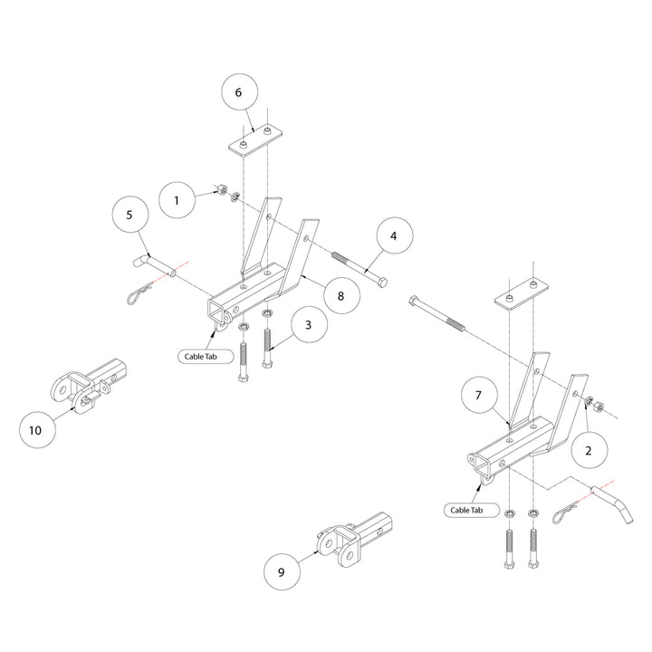 Roadmaster 4410-3 Towing Baseplate