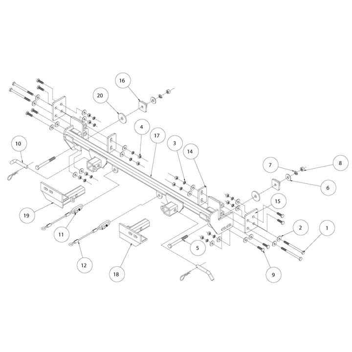 Roadmaster 4414-1 Towing Baseplate