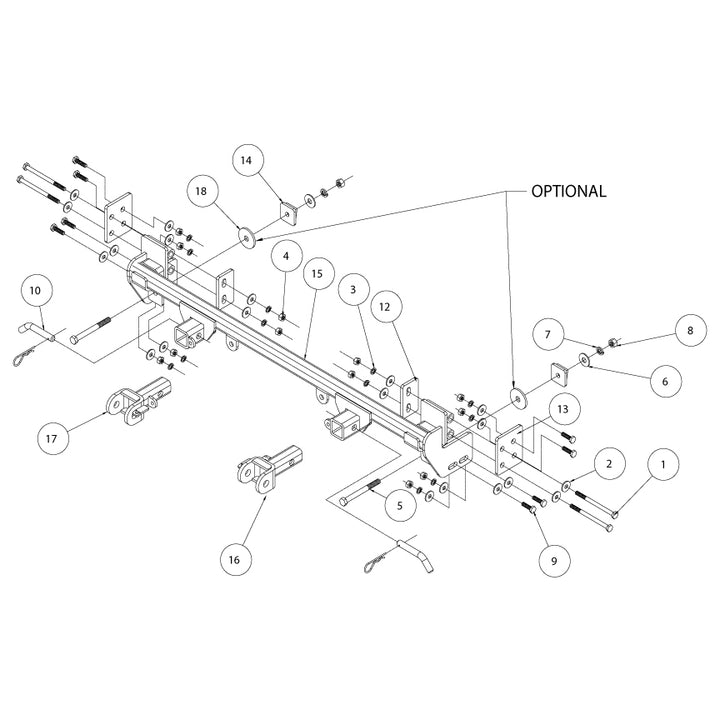 Roadmaster 4414-3 Towing Baseplate
