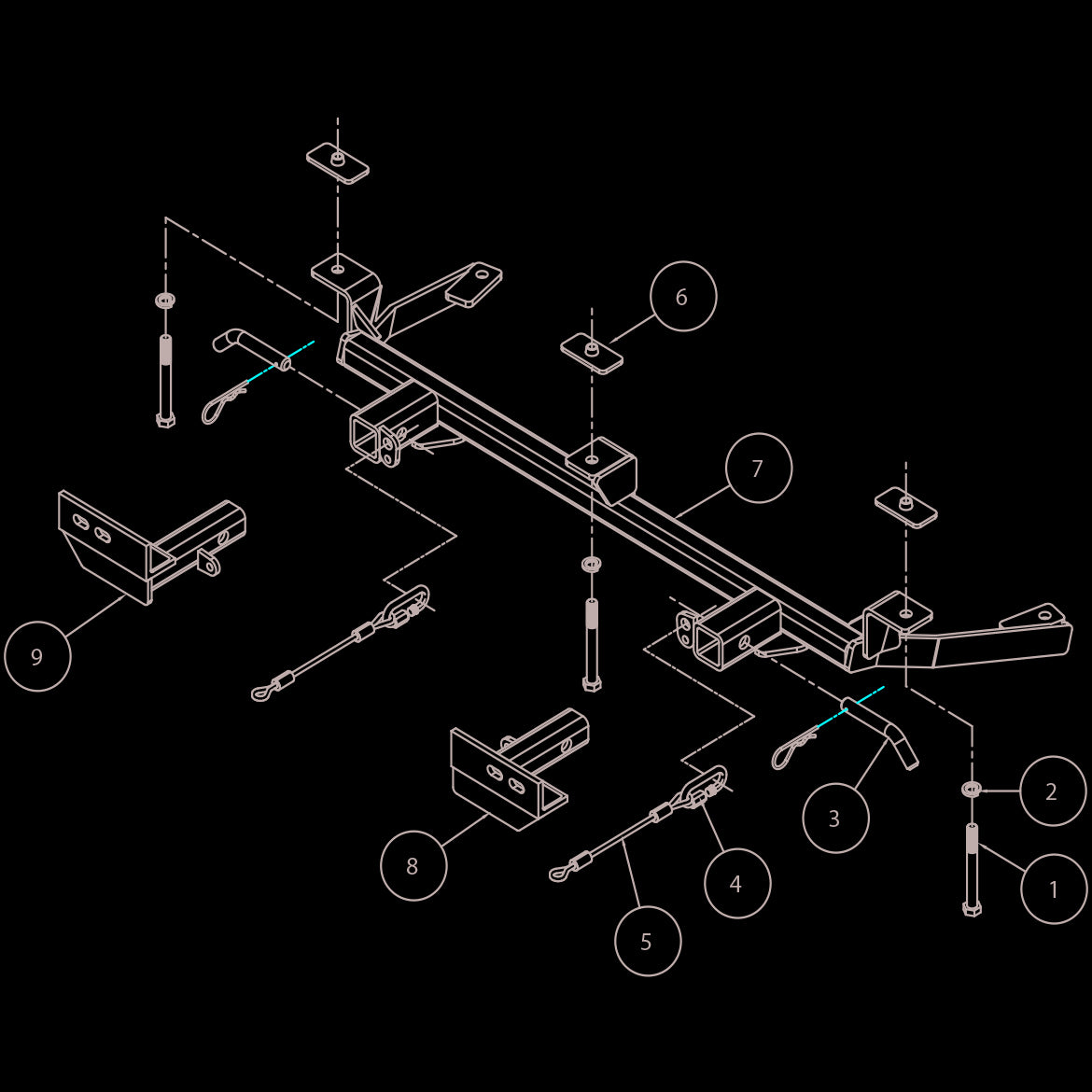 Roadmaster 4420-1 Towing Baseplate