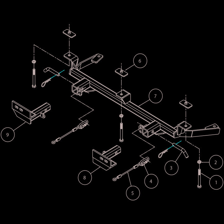 Roadmaster 4420-1 Towing Baseplate