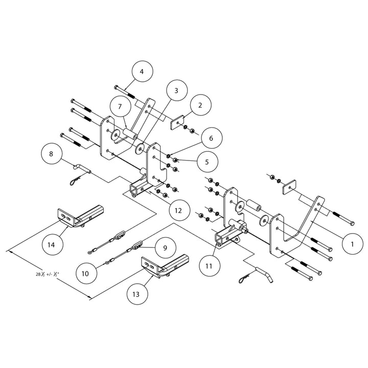 Roadmaster 483-1 Towing Baseplate