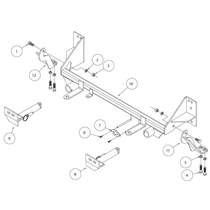 Roadmaster 521195-4 Towing Baseplate