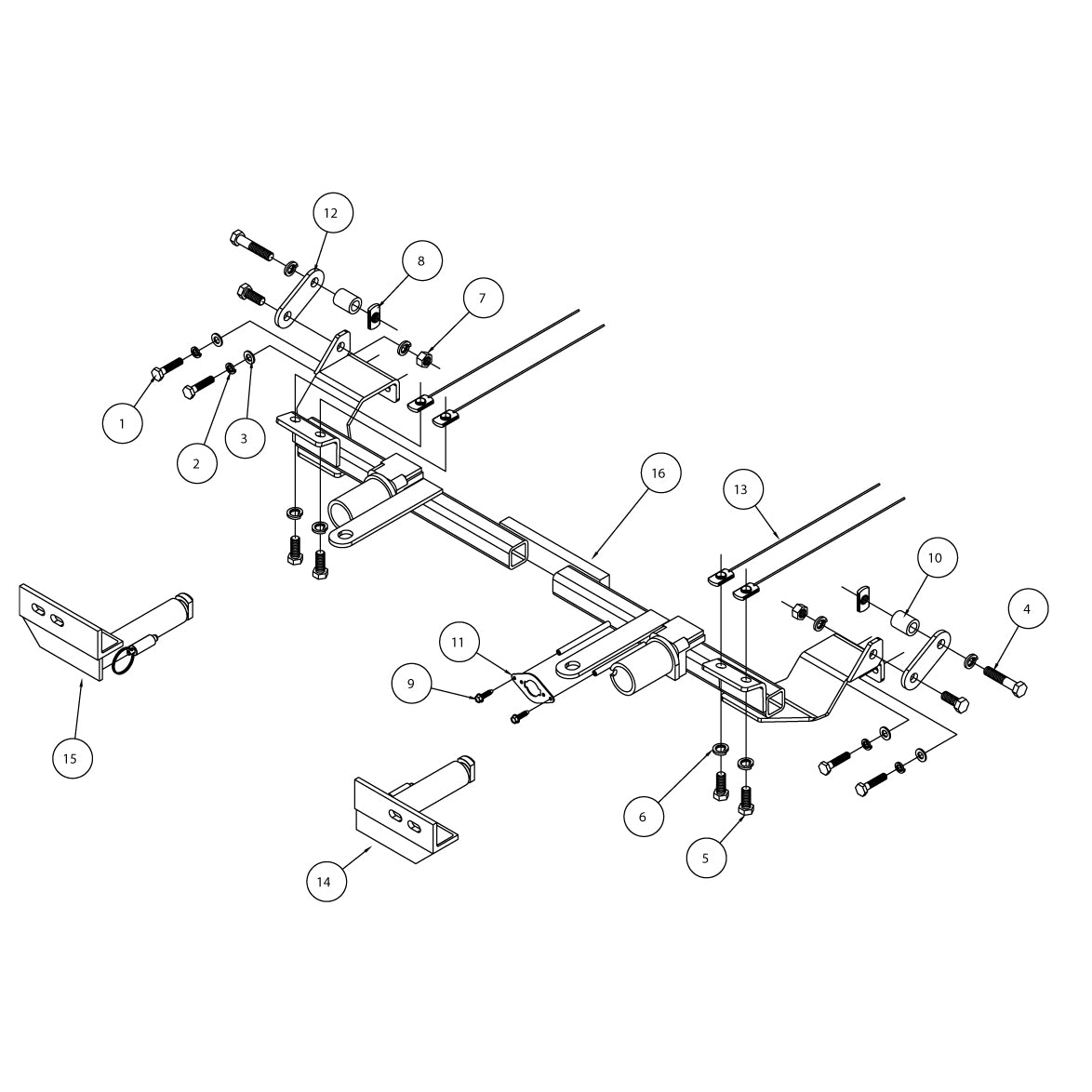 Roadmaster 521238-4 Towing Baseplate