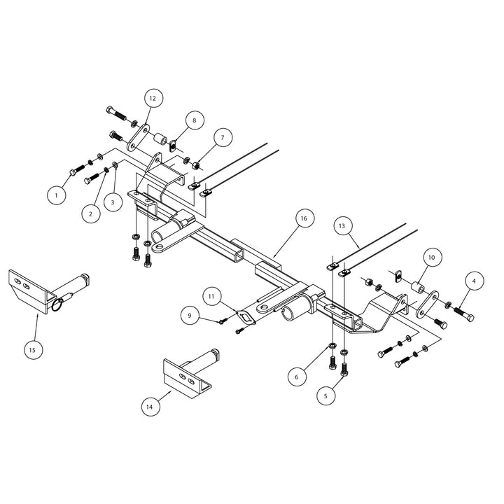 Roadmaster 521238-4 Towing Baseplate