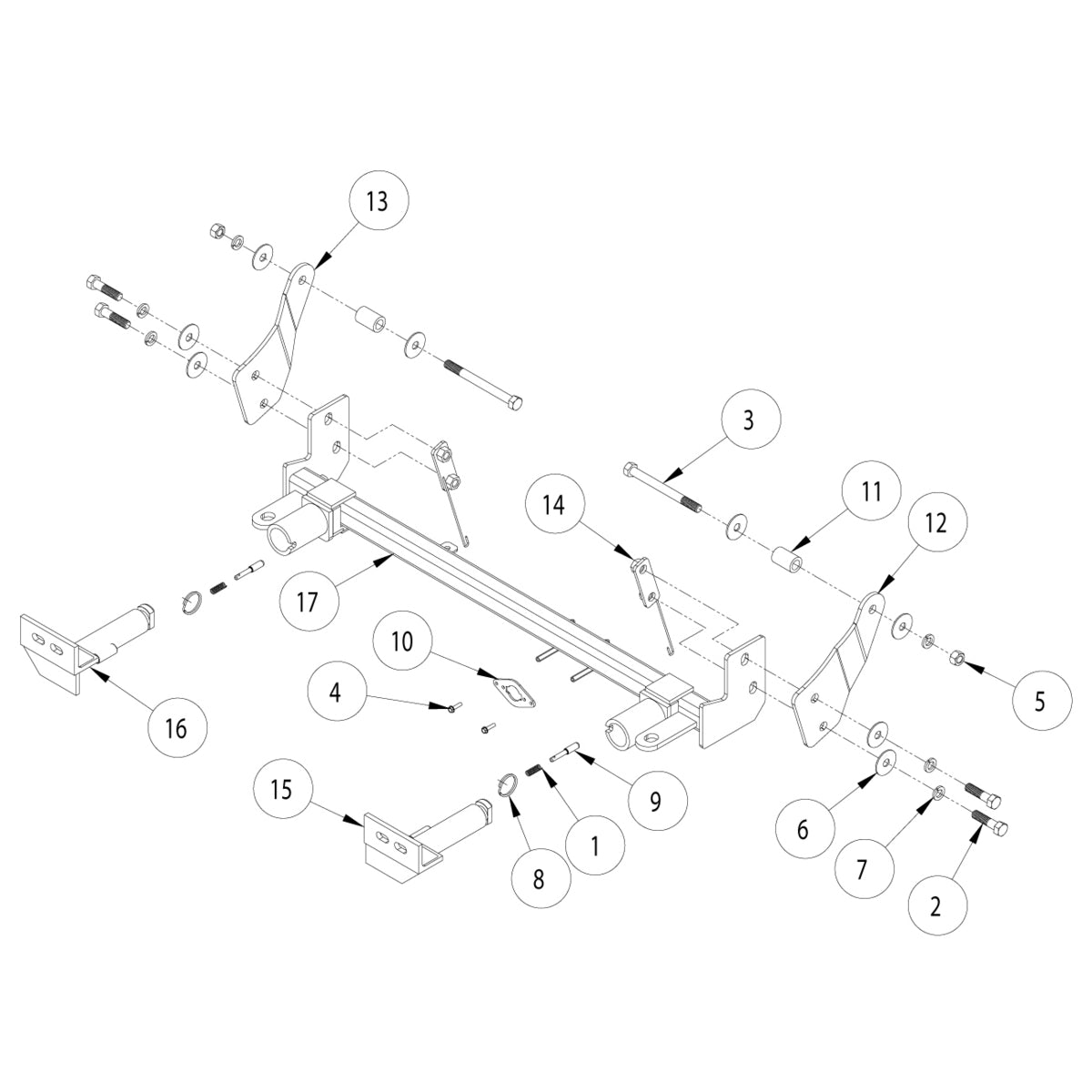 Roadmaster 521455-4 Towing Baseplate