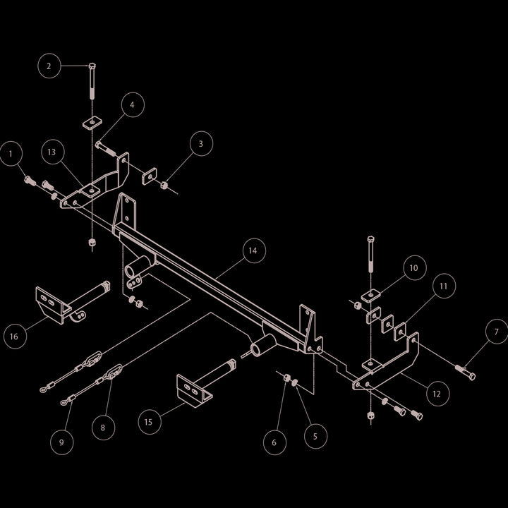 Roadmaster 521558-1 Towing Baseplate