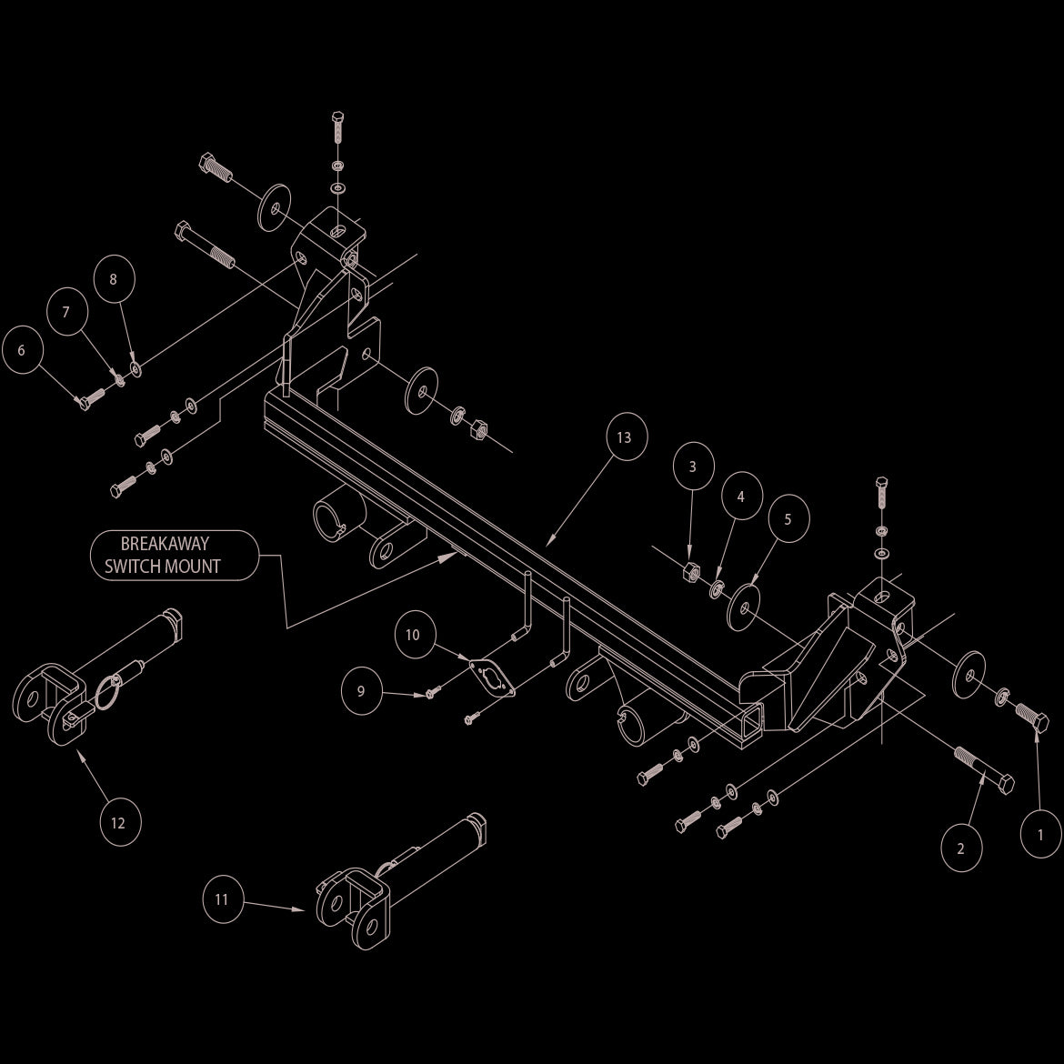 Roadmaster 521559-5 Towing Baseplate